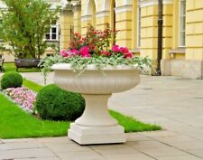 🔶Pflanzschale Pflanztrog Pflanztopf Arona 85cm Sandstein Steinkunst BLACKFORM