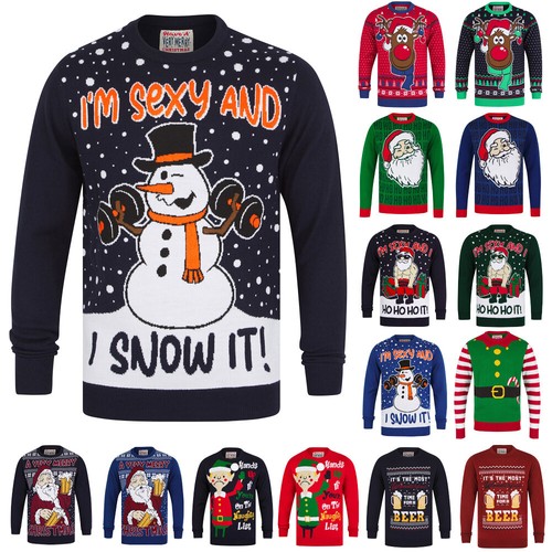 Herren weihnachtspullover - herren,
