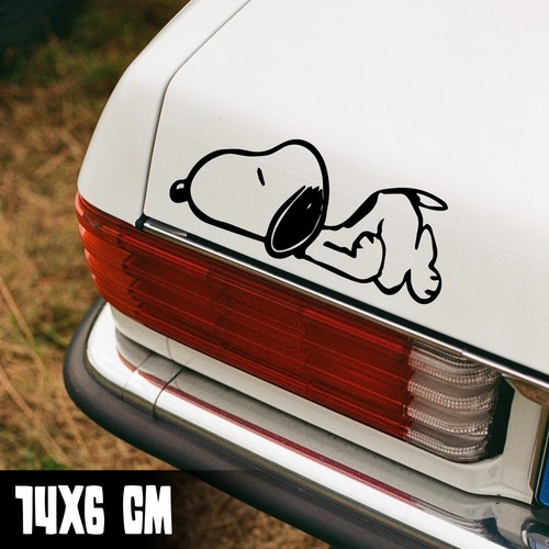 Auto aufkleber snoopy liegt - "snoopy, liegt"