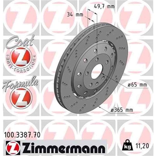 Zimmermann formula z - 2x,