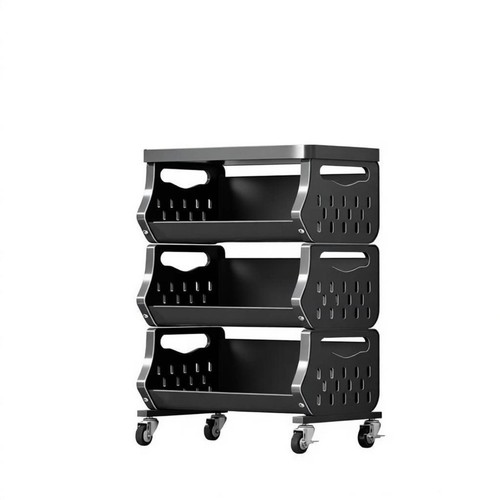 Büro rollregal mit körben - büro,