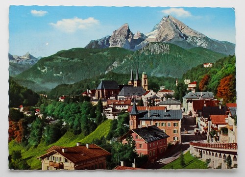 Postkarte berchtesgaden - ak,
