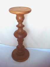 Holz Blumensäule Vintage