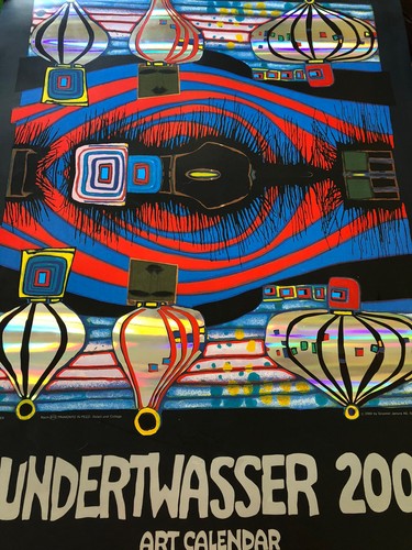 Hundertwasser art calendar - hundertwasser,