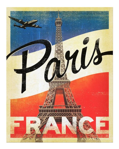 Vintage paris eiffelturm - vintage,