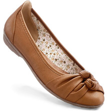Neu Ballerina Gr. 36 Camel