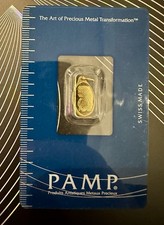 Goldbarren 1g Pamp