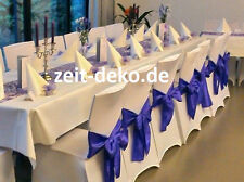 VERLEIH Stuhlhusse weiß, creme mieten Stretch 1,50 Euro inkl. Reinigung