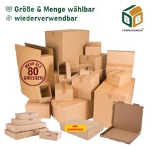 Karton Faltkarton Maxibriefkarton Großbriefkarton DHL Kleinpaket Versandkarton