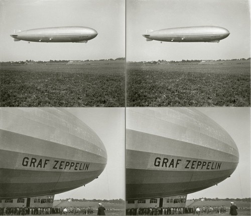 Stereofotos graf zeppelin - stereofotos,
