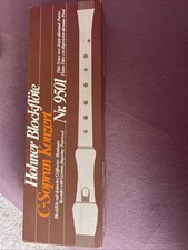 HOHNER Blockflöte C-Sopran Konzert Nr. 9501, Birnbaum, sehr gut erhalten