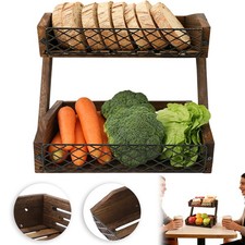 Obstschale Etagere 2 Stöckig