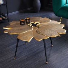 Dekorativer couchtisch ginkgo - dekorativer,