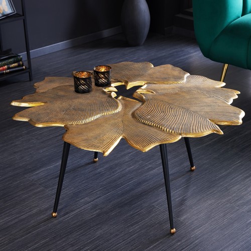 Dekorativer couchtisch ginkgo - couchtisch,