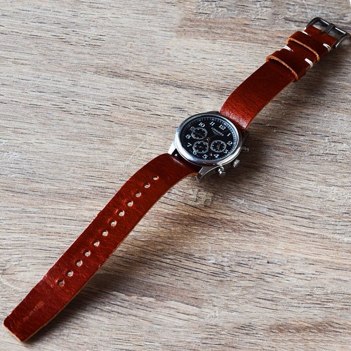 Leder armband - leder,