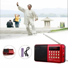 Mini tragbares FM Radio LCD