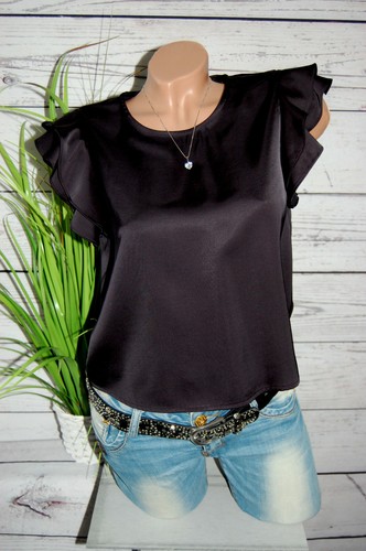 Zara volant bluse top - volant,