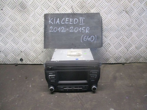 Kia ceed 2014 - ceed, radio