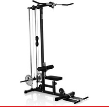 HAMMER Finnlo Latzug Station Multi-Lat-Tower, Übungen für Rücken, Arme, Bauch