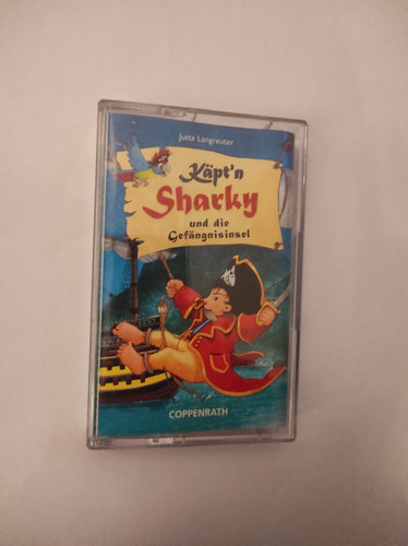 Käpt sharky kassette - käpt'n,