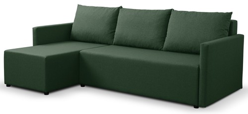 Ecksofa solid aus dem stoff - aus,