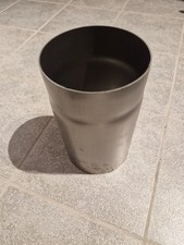 Rauchrohr 150 mm einwandiges Verbindungsstück Typ Ferro-Lux 250 mm