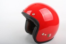 Helm Jethelm Vespa Modell PX rot