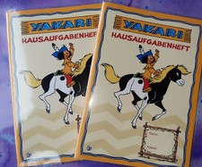2 x Yakari Hausaufgabenheft