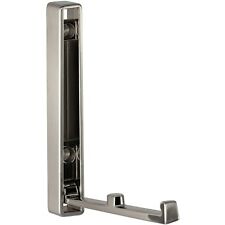 Garderobenhaken klappbar Kleiderhaken silber matt Wandhaken Klapphaken Haken