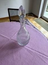 Antike kristallkaraffe mit - antike,