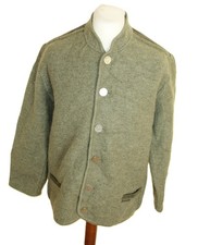 Scheiber Trachtenjacke Herren Gr. 54 – 100% Wolle Walkjacke Zopf – Oktoberfest