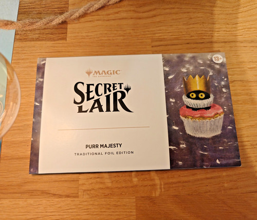 Mtg secret lair purr - mtg,