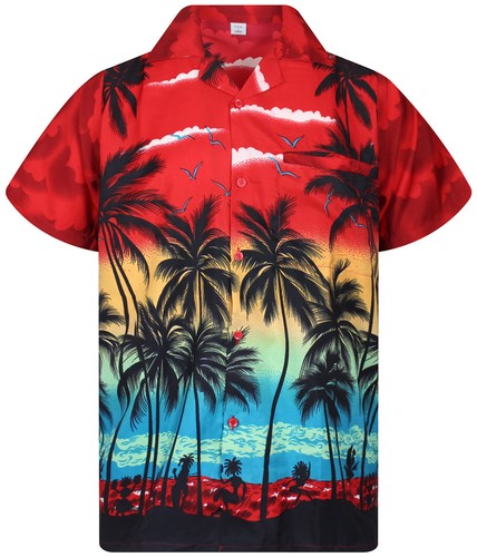 Funky hawaiihemd beach rot - funky,