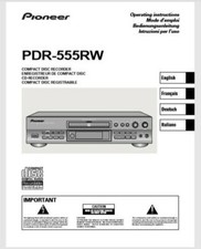 Pioneer pdr 555rw audio - pdr-555rw, cd