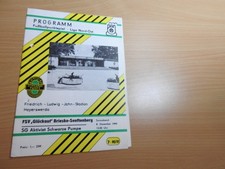 Programmheft  1990 FSV Brieske-Senftenberg-SG Aktivist  Schwarze Pumpe