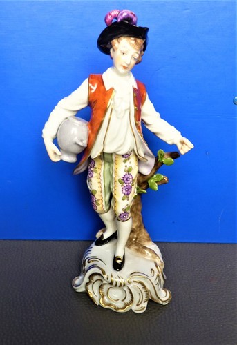 Porzellan figur edelmman - porzellan,