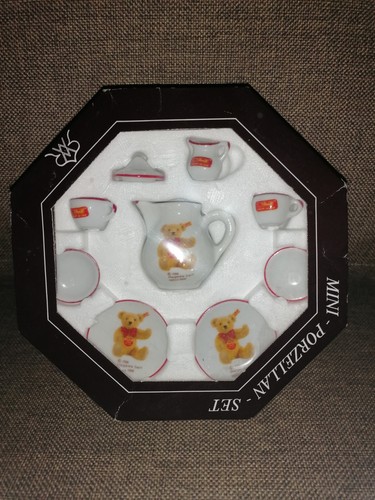 Steiff mini porzellan set - steiff, mini-porzellan-set