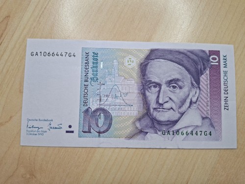 Banknote deutsche mark - banknote, dm