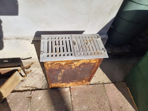 Kachelofen einsatz aus ddr - einsatz,