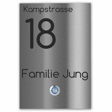 Edelstahl Türklingel Tokio