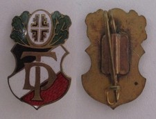 emailliertes Abzeichen