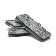 Stempelplatte Textplatte