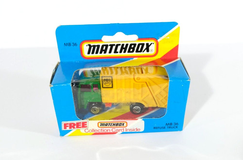 Matchbox refuse truck - refuse,