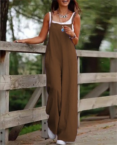 Damen polyester latzhose - damen,