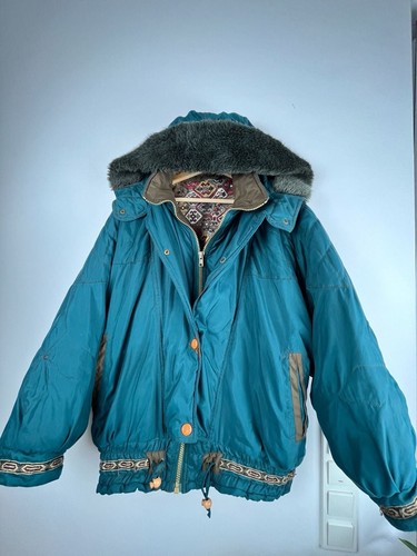 Vintage 80s 90s etirel teal - etirel,