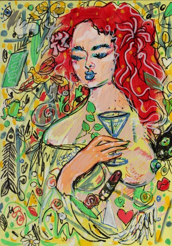 Originalwerk gemälde acryl - originalwerk,