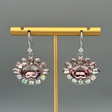 Funkelnde Ohrringe mit