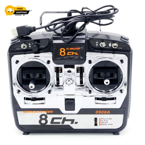 8ch simulator real flight - rc,