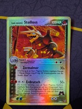 Pokemon Karte Team Magmas Stolloss Holo Reverse MA7 07/955 Ex Team Magma vs Team