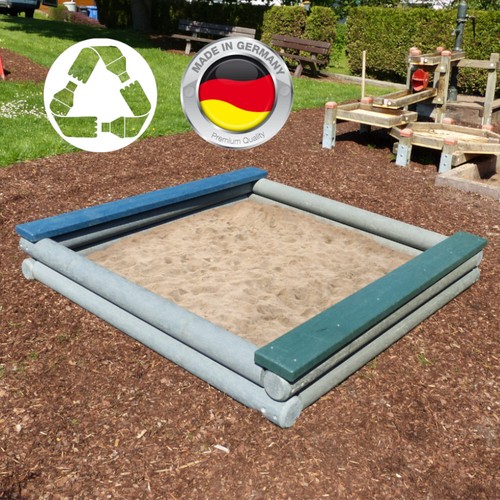 Sandkasten mit sitzbank - sandkasten,